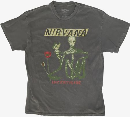 Merch Revival Tee - Nirvana Incesticide Unisex T-Shirt Black