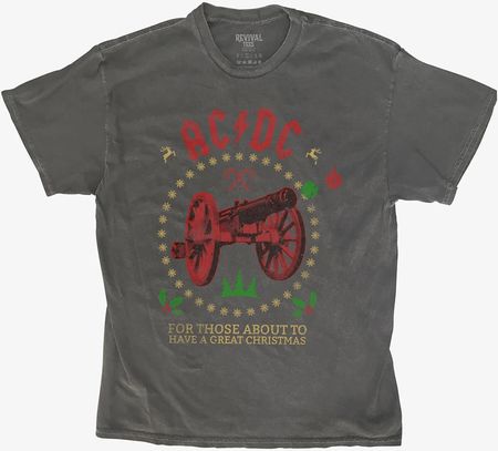 Merch Revival Tee - AC/DC Have A Great Christmas Unisex T-Shirt Black