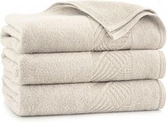 Zwoltex Ręcznik Frotte Enzo Beżowy 420G/M2 Rozmiar 30X50 Cm 30389