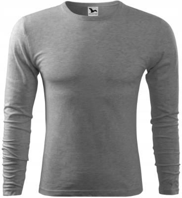 Koszulka męska z długimi rękawami Slim-Fit Bawełna T-Shirt Malfini 119 M
