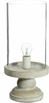 Bigbuy Home Lampa Stołowa Lámparas Industriales 20,5 X 43 Cm Szkło Szary Cement (S8800052)