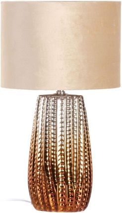 Bigbuy Home Lampa Stołowa Ceramika Złoty 30 X 40 Cm (S8801052)