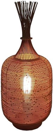 Bigbuy Home Lampa Stołowa Złoty Metal 22 X 48 Cm (S8803175)