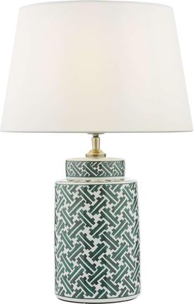 Dar Lighting Lampa Srołowa Reese Table Lamp Green Print Base Only (Ad-Ree4224)