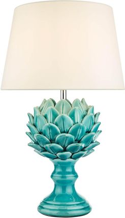 Dar Lighting Lampa Srołowa Violetta Table Lamp Blue Ceramic Base Only (Ad-Vio4223)