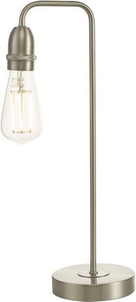 Dar Lighting Lampa Srołowa Kiefer Table Lamp Satin Chrome (Ad-Kie4246)