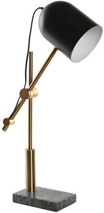 Dkd Home Decor Lampa Stołowa Czarny Szary Złoty Metal 220 V 60 W 45 X 70 Cm (S3043714)