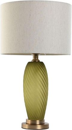 Home Esprit Lampa Stołowa Kolor Zielony Beżowy Złoty Szkło 50 W 220 V 36 X 61 Cm (S3054187)