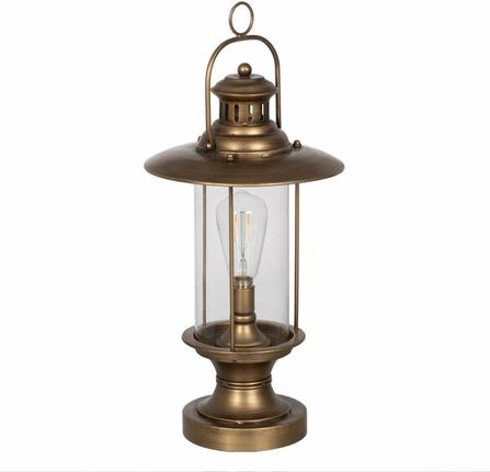 Bigbuy Home Lampa Złoty Szkło Żelazo 40 W 27 X 48 Cm (S8805020)