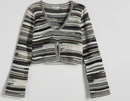 Reserved - Wielokolorowy sweter - Wielobarwny