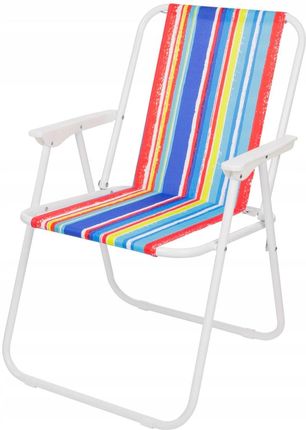 Mat-Company Krzesło Wędkarskie Plażowe Turystyczne Leżanka