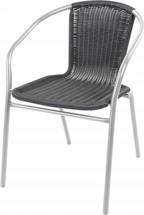 Linder Exclusiv Krzesło Ogrodowe Tarasowe Solidne Ratan Mc4607