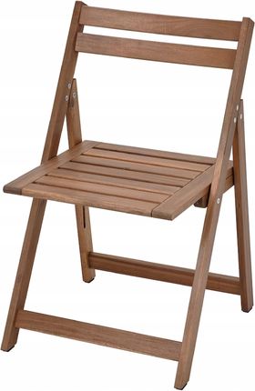 Ikea Krzesło Ogrodowe Składane Balkonowe Drewno Akacja 50503353