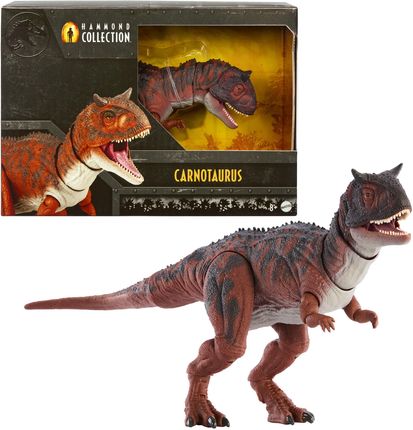 Mattel Jurassic World Kolekcja Hammonda Karnotaur Duży dinozaur HTK44