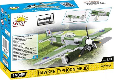 COBI Historical Collection WWII Hawker Typhoon Mk.1B (COBI-5864) - zdjęcie 5