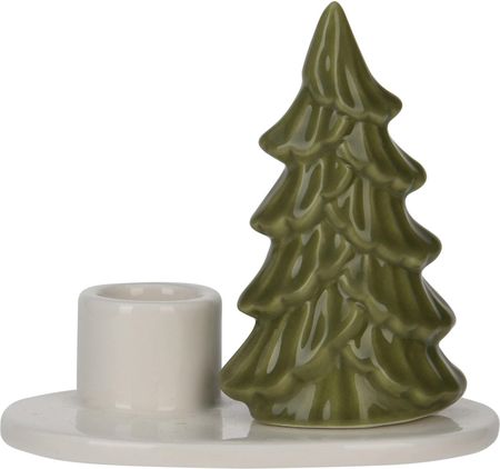 Home Styling Collection Świecznik Świąteczny Z Choinką 8cm Alx618110