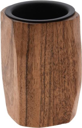 Home Styling Collection Drewniany Świecznik Akacja 8cm A98808530