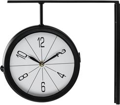 Zdjęcie Zegar Ścienny Loftowy Dworcowy Metalowy 20 cm Hx9900110 - Mysłowice
