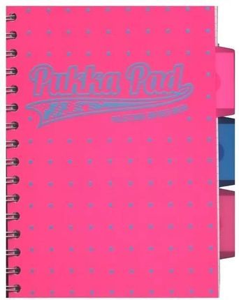Kołozeszyt Pukka Pad A5 Project Book Neon Różowy