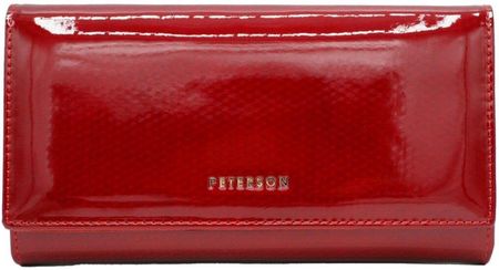 Skórzany damski portfel Peterson PTN 42100-SBR