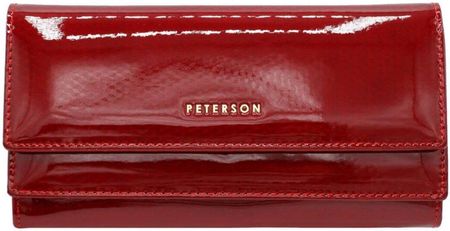 Skórzany damski portfel Peterson PTN 421028-SBR