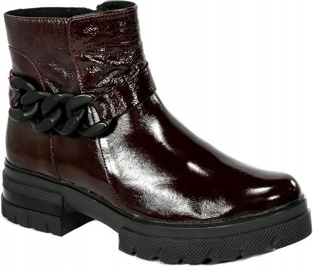 CAPRICE 9 9 25207 29, Stivaletto Donna, Black Naplak 9 25207