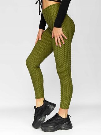 Legginsy Klasyczne Khaki YW88024 Denley_s - Ceny i opinie 