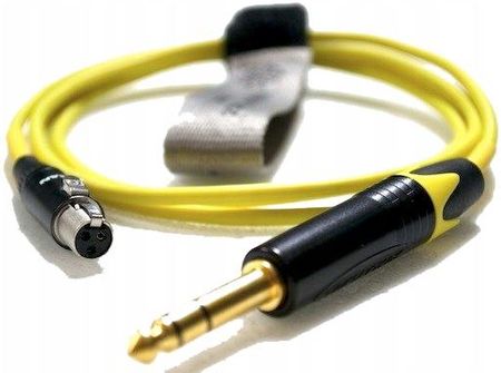 Kabel Akg Beyerdynamic 1/4 Prosty Stereo Jack do 3-Pin Mini Xlr Van Damme