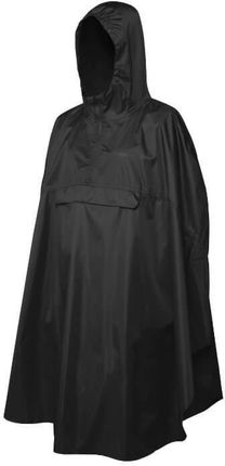 Trekmates Poncho Przeciwdeszczowe Turystyczne Rove Poncho Black