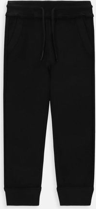 Spodnie dresowe  czarne o fasonie REGULAR