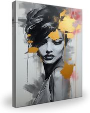 Muralo Obraz Do Salonu Portret Kobiety Styl Glamour Na Płótnie 20x30 (MF10000238C2030)