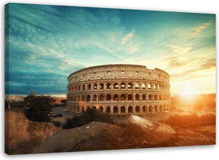 Feeby Obraz Na Płótnie Do Salonu Koloseum Rzym 60x40 (CAN1TYKM_1253960X40)
