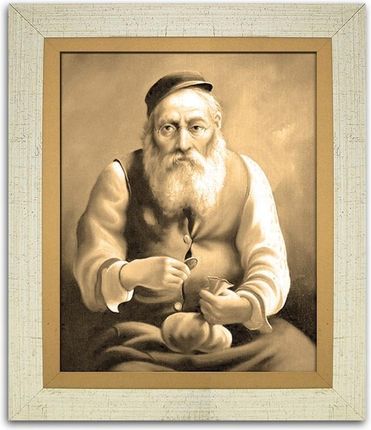 Art-Pol Obraz w ramie żyd żydek na szczęście 31x26cm (G94991)