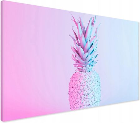 Printedwall Obraz na płótnie ananas abstrakcja Nowoczesny na ścianę 100x70 