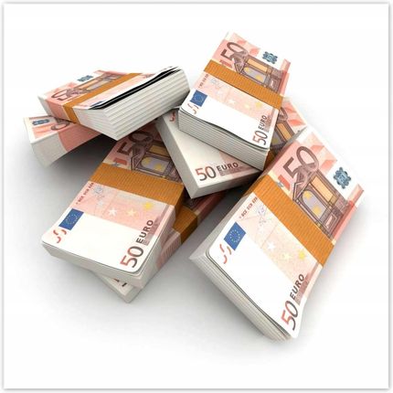 Zesmakiem Plakaty 100x100 Kupa forsy Euro Banknoty (H8233Z_PL1EE_100X100CM)