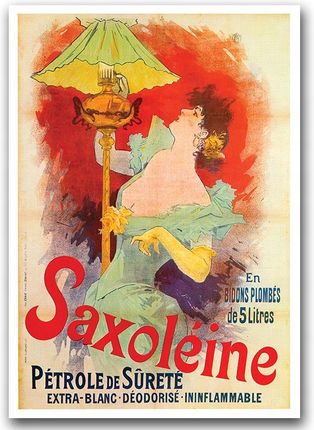 Plakat na płótnie canvas A2 Francja lampa naftowa