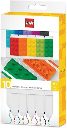 Lego® Stationery Markery Mix Kolorów 10Szt.