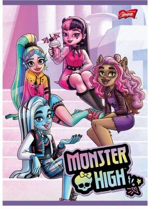 Majewski Zeszyt A5/32K Kratka Dziewczęcy Monster High