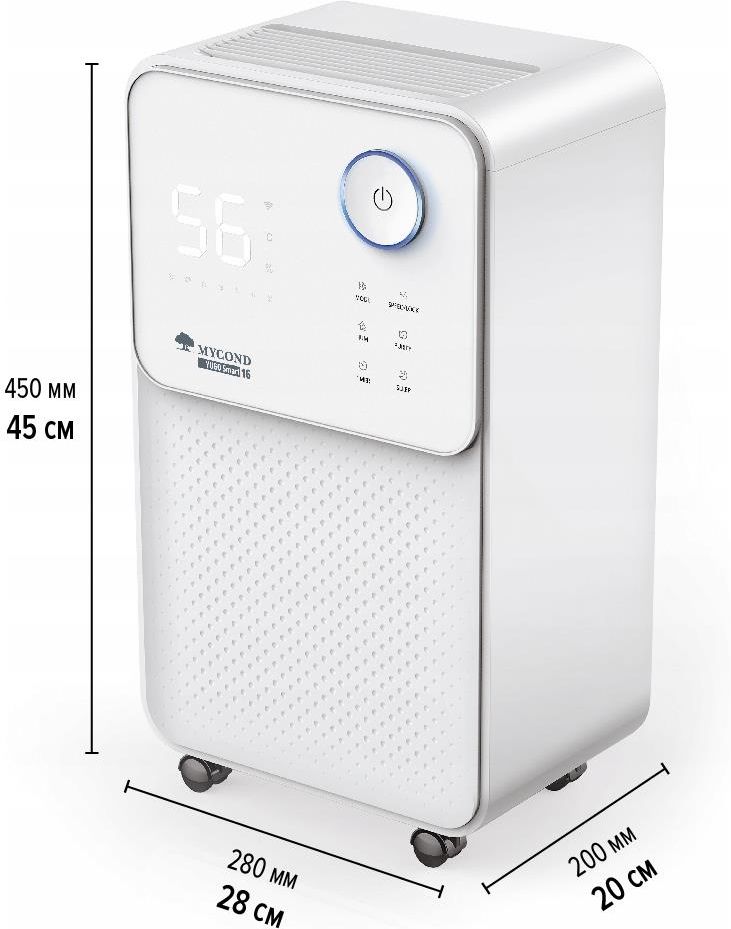 фото Осушитель воздуха Mycond Yugo Smart 16 (MCDHYGS16)