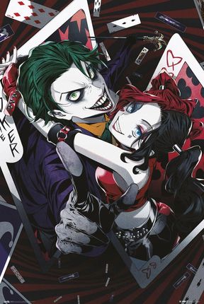 Grupoerik Plakat DC Comics Harley Quinn Joker Anime 61x91,5 (GPE5595)