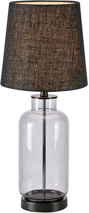 Markslojd Costero 108696 Lampa Stołowa Lampka 1X40W E14 Czarna/Przezroczysta