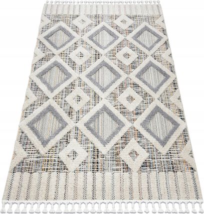 Dywany Łuszczów Dywan Shaggy Marokański 120x170 Romby multi #E016
