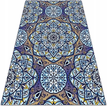 Winylowy dywan zewnętrzny na taras Mandala 60x90