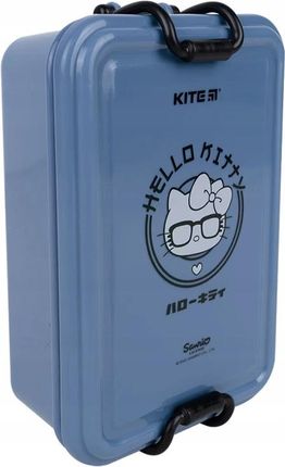 Kite Śniadaniówka Lunchbox Do Szkoły Przegródki 650Ml Niebieski Hello Kitty