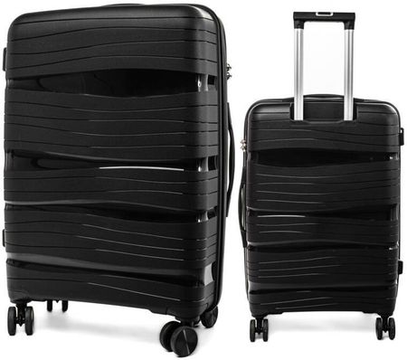 Duża walizka PELLUCCI RGL PP3 L Czarna