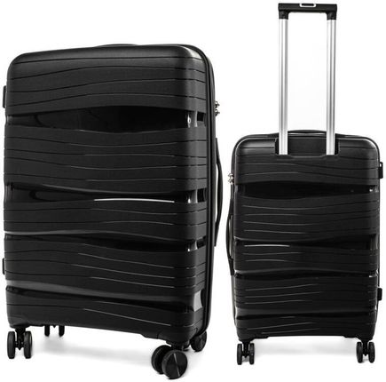 Średnia walizka PELLUCCI RGL PP3 M Czarna