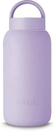 Muuki Szklana Butelka Na Wodę Motywacyjna 720Ml Pastel Lilac