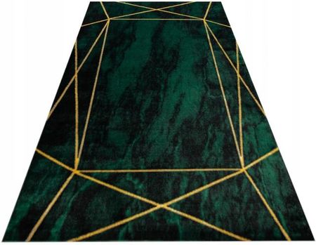 Dywanypers Dywan Emerald Loft Glamour Zielony Złoty 240X330