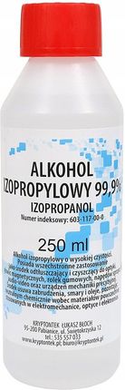 Kryptontek Alkohol Izopropylowy Izopropanol Ipa 99,9% Czysty Do Odtłuszczania 250Ml