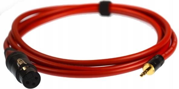 Akcesoria do mikrofonu Kabel Mikrofonowy Dslr 3-Pin Xlr Żeński Do 3,5mm